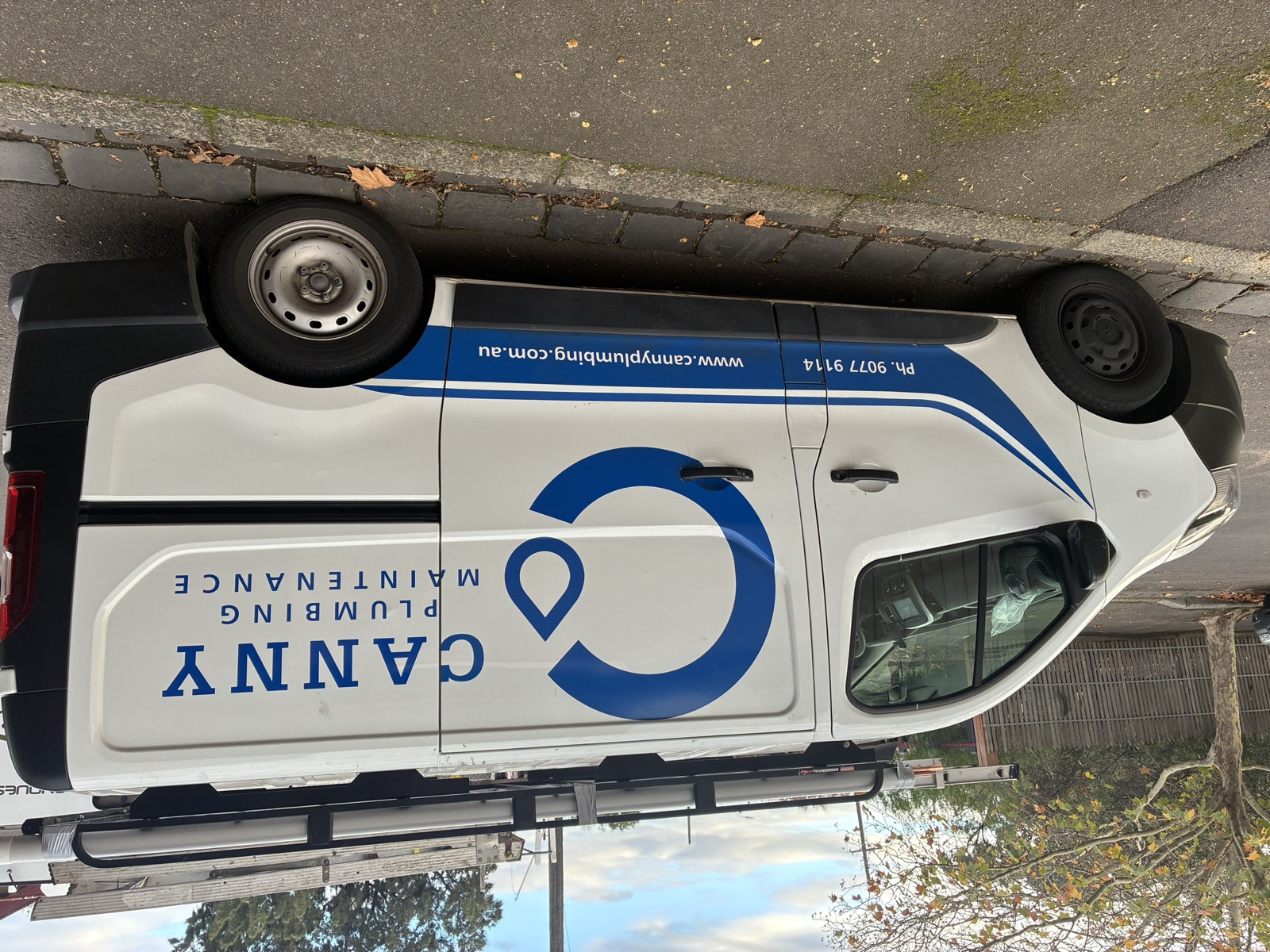 Canny Plumbing service van